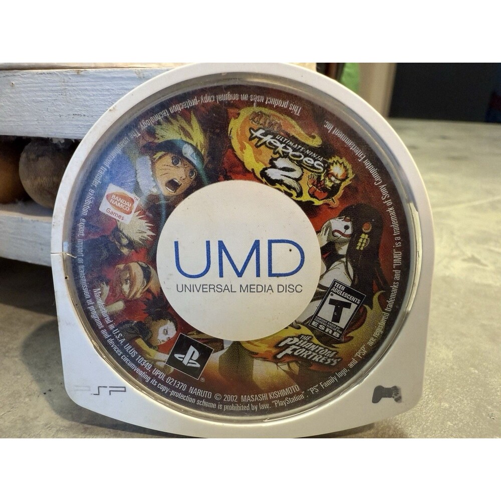 Naruto Ultimate Ninja Heroes 2‎ PSP UMD Only 2002 Bandai